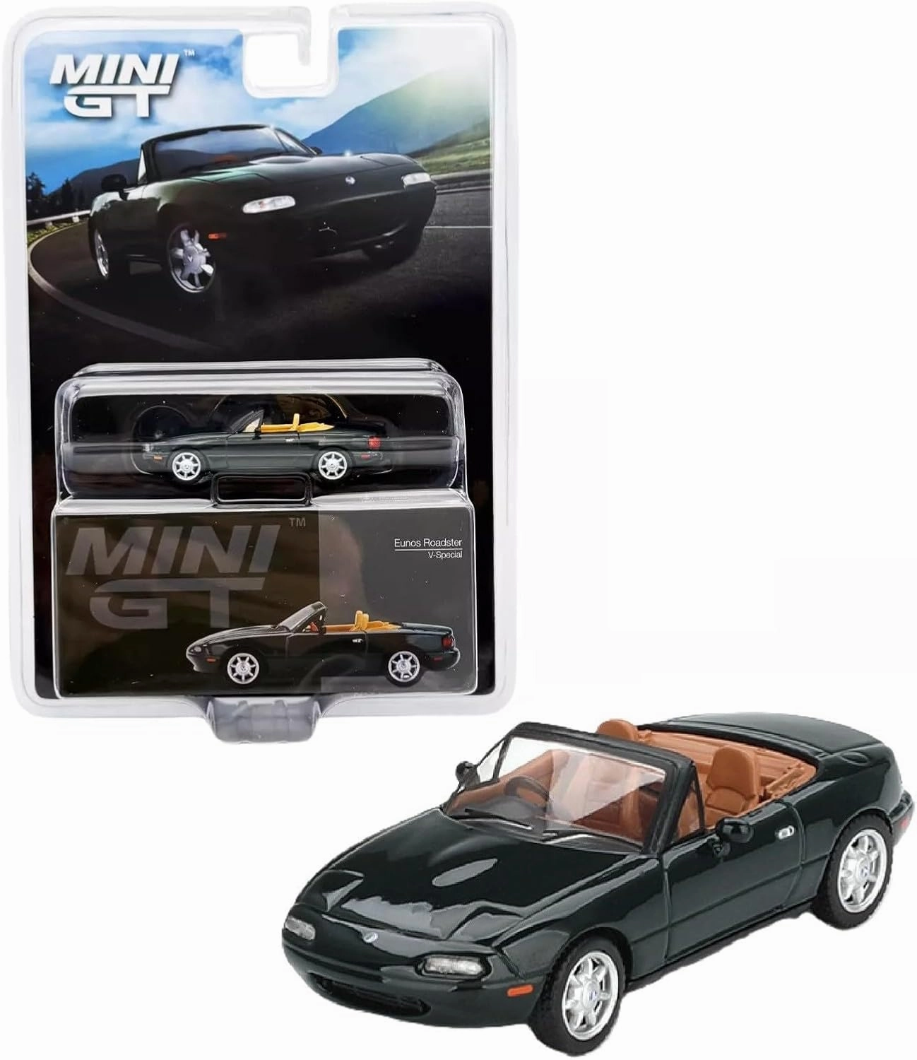 Diecast Model Car Compatible with Mini GT 1:64 Mazda Eunos Roadster V-Special Limited Edition MGT00838