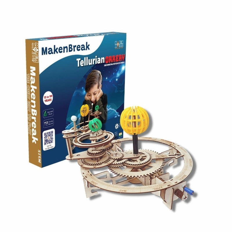DIY STEM Educational Tellurion Orrery Construction Kit (12-17 Years)