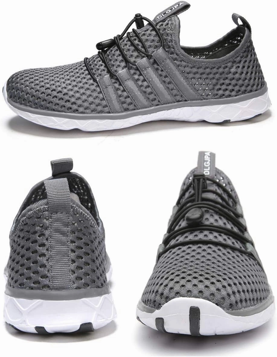 DLGJPA Men's Lightweight Quick Drying Aqua Water Shoes Athletic Sport Walking Shoes