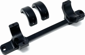 DNZ Game Reaper: Remington 700 - Long Action - Medium Mount (Black, 30mm, with 8-40 Screws), L30700