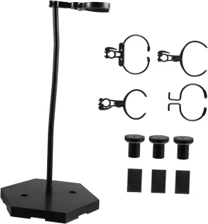 Doll Display Holder White Action Figure Stand Flexible Doll Stand Base for 1:12 1:9