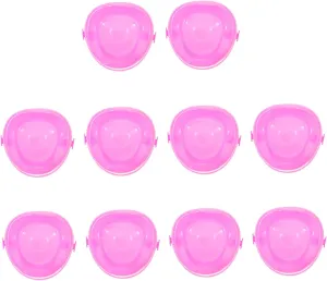 Doll House Accessory 16pcs Mini Toilets Realistic Miniature Toilets Set