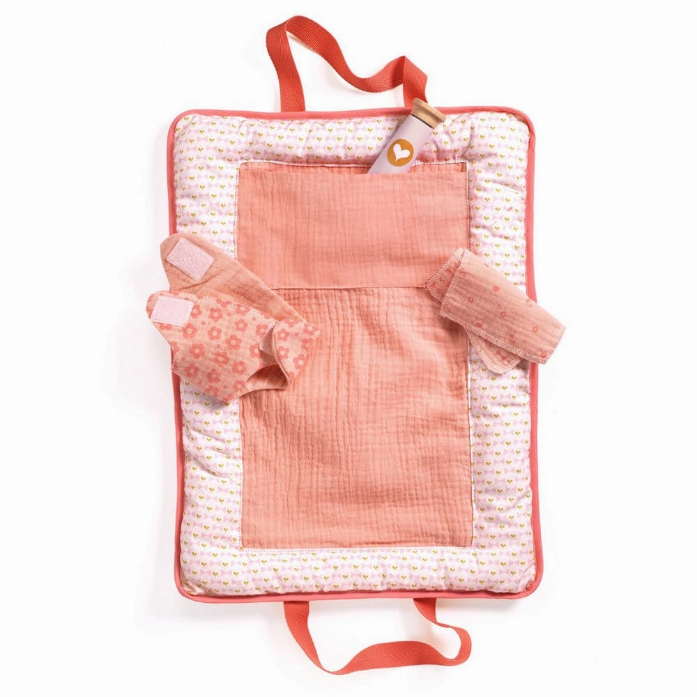 Doll Changing Bag Set - Pink Peak