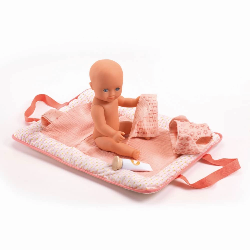 Doll Changing Bag Set - Pink Peak