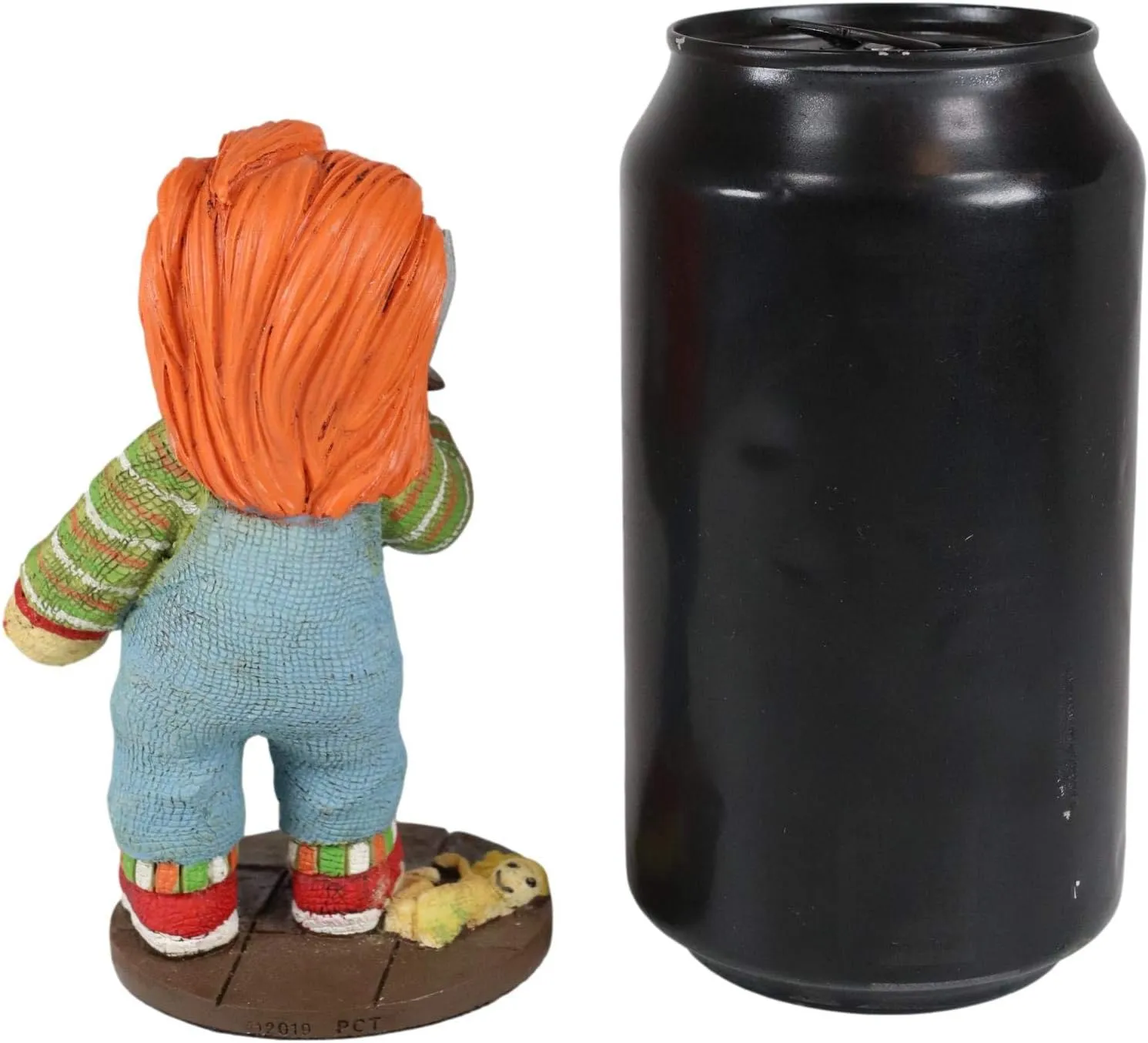 Ebros Day of The Dead Pinheadz Monster with Voodoo Stitches Figurine Halloween Collectible Toy Fantasy Mythical Beings Undead Apocalypse Horror (Buddi Child's Play Chucky)
