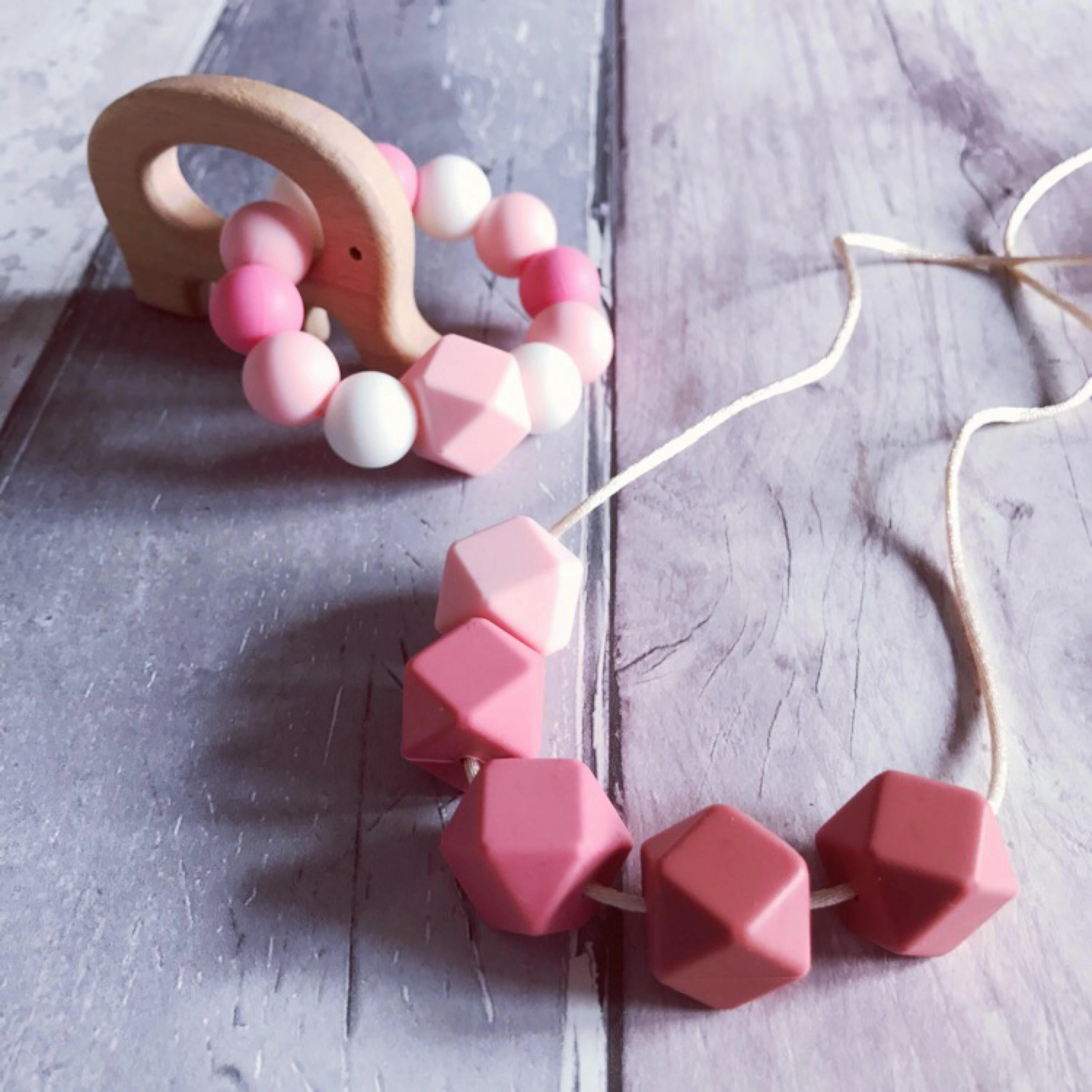 Elephant Mini Ring - Pink