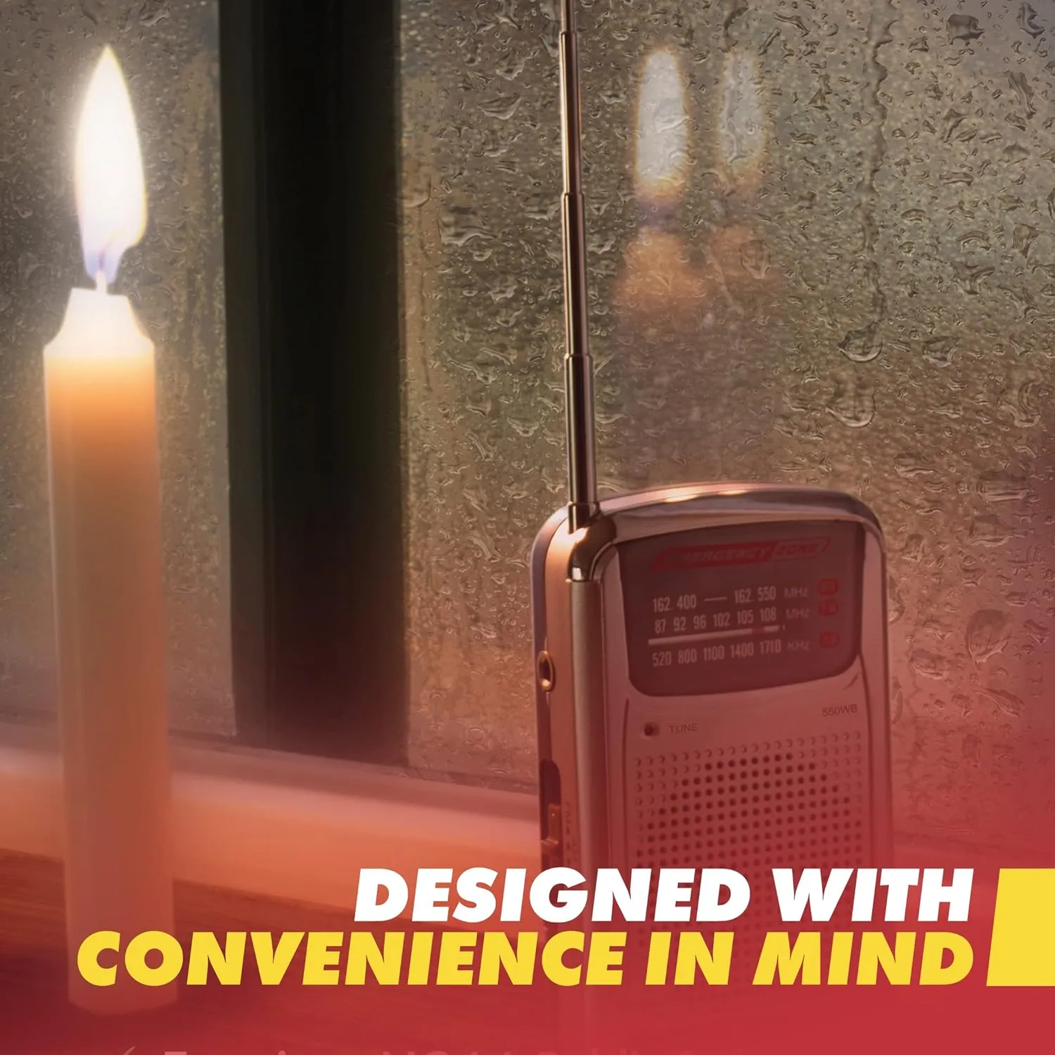 Emergency Zone Power Outage Emergency Kit - Items to Provide Light in Durable Nylon Pouch