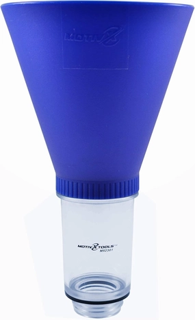 Engine Oil Funnel for Toyota, Lexus, and Scion Vehicles with Threaded Oil Filler Caps – Fits Most Camry, Corolla, RAV4, Tacoma, Highlander, Sienna, Tundra, RX350 and Many More