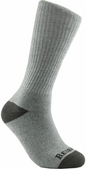 Everyday Bamboo Viscose Fiber Lightweight Crew Sock (Light Gray, 2)
