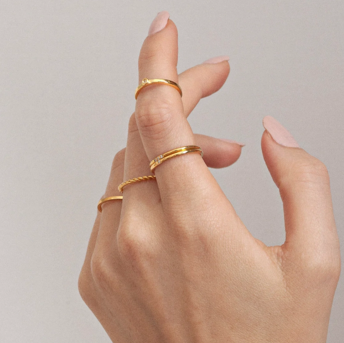 Evi - Simple Sleek Ring Stainless Steel