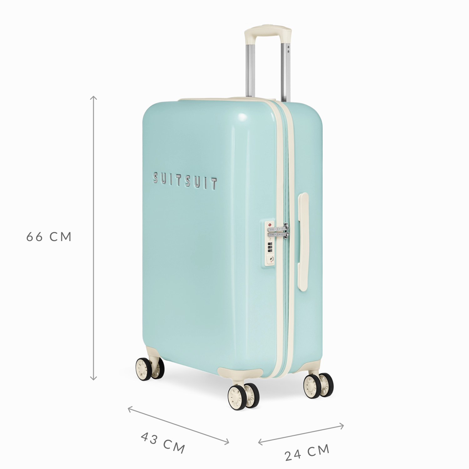 Fabulous Fifties - Luminous Mint - Safe Travels Set (66 CM)