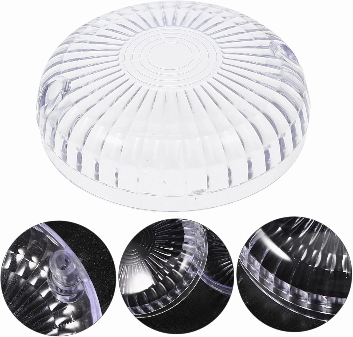 FAVOMOTO 5sets Motorcycle Light Accessories Turn Signal Lense Protector Smoke Cover for Led Turn Signal Lights 2pcs*5
