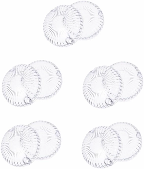 FAVOMOTO 5sets Motorcycle Light Accessories Turn Signal Lense Protector Smoke Cover for Led Turn Signal Lights 2pcs*5