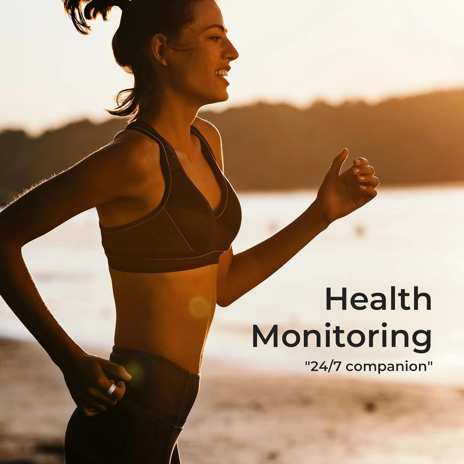 femometer Smart Ring Gen2 - Sleep, Heart Rate & Cycle Monitoring - Free Subscription - Women's Health & Fertility Tracker with BBT Technology - Size Before You Buy - Up to 7 Days Battery Life - Size 8