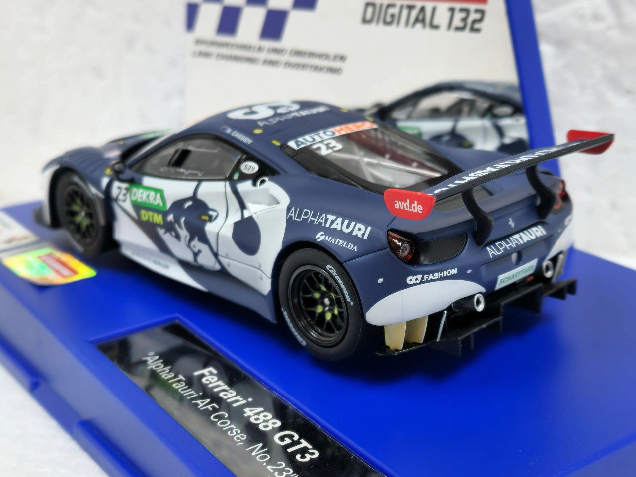 Ferrari 488 GT Alpha Tauri AF Corse DTM 1:32 Digital Slot Car