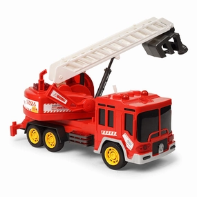 Fire Control with Light | Friction-powered Toy | Push & go Toy | Pull-Push Vehicle | Construction Toy for Kids | Toy Truck | Engineering Toy | Pull Along | Easy Play | For Kids age 3  years