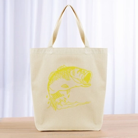 Fishing Tote Bag - yellow