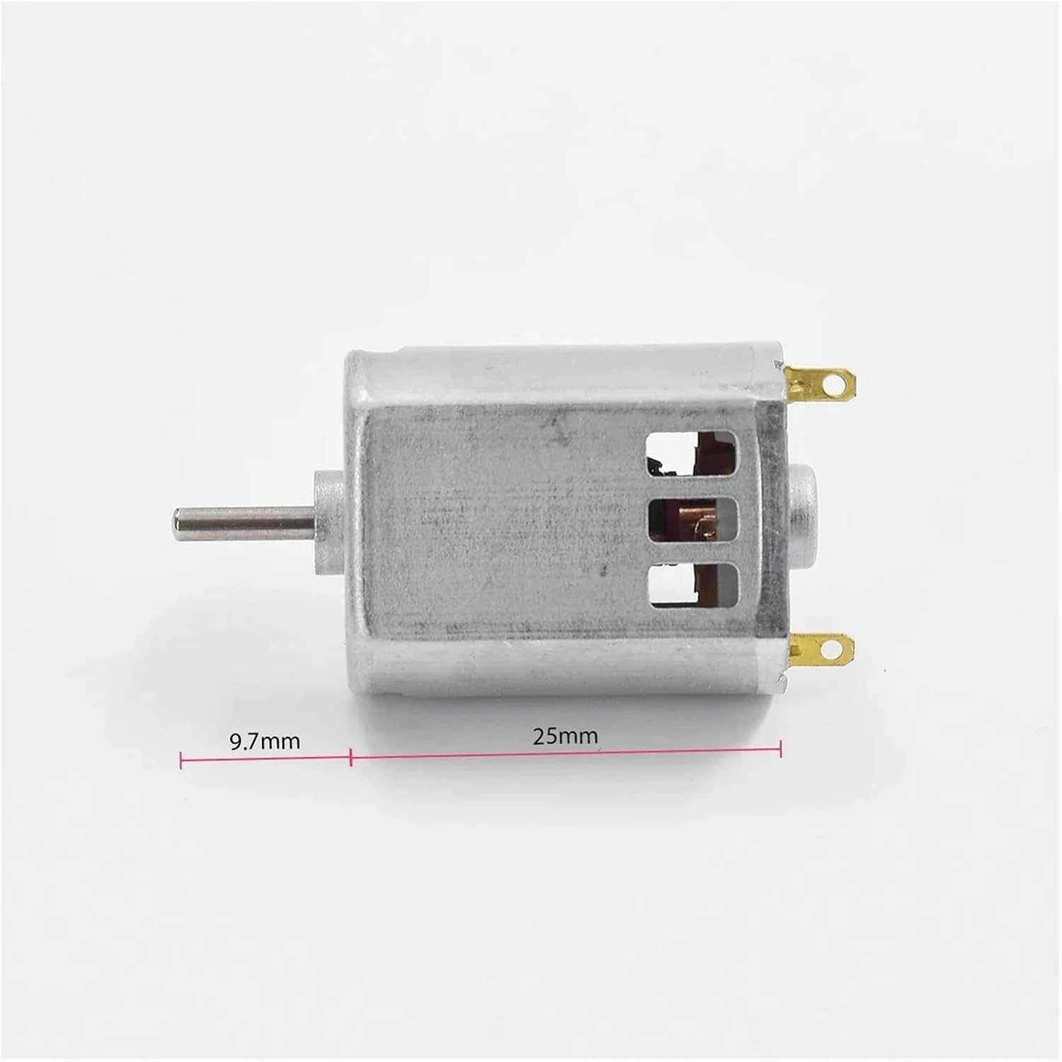 FK-130PH 130SH Micro 15mm*20mm Electric Motor DC 3V 3.7V 6V 7.4V High Speed Mini 130 Carbon Brush Motor Toy Slot Car Engine(7.4V version)
