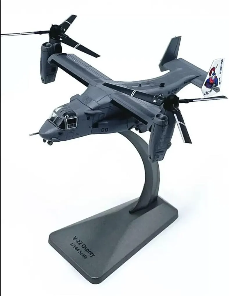 FloZ for AF1 US for Marines V22 Osprey Rotorcraft Transport Helicopter VMM-365 168305 1:144 Aircraft Pre-Built Model