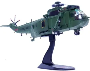 FloZ for Panzerkampf Sea King Helicopter HC4 ZA296 Royal Navy 848 Squadron Command Aircraft Q 2009 1:72 Helicopter Pre-Built Model