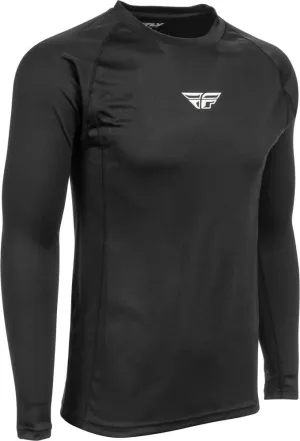 Fly Racing Lightweight Base Layer Top (Small) Black