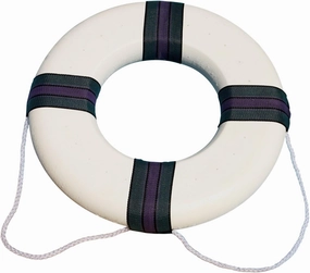 Foam Ring Buoy in White