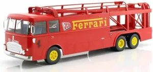 for NOREV for Fiat for Bartoletti 306/2 for Ferrari for JCB Racing Transport Vehicle 1:18 Truck Pre-Built Model