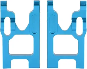 For Wltoys 12428 / FY03 Front Suspension Arms 2 Pcs Aluminium Alloy Front Suspension Arms With Screws RC Car Upgrade Acc Replacement RC Car DIY Parts(Blue)