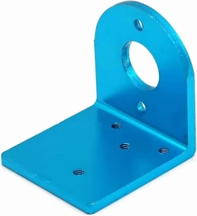 for Wltoys 12428 FY-03 540 1:12 Motor Mount Metal 10 * 5 * 5 Cm Blue RC Car Tracked Vehicle Upgraded Parts Accessories Upgrade Replacement RC Car DIY Parts
