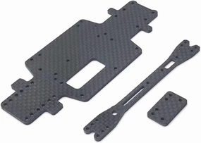 for WLtoys 284131 284010 K969 K979 K989 K999 P929 P939 1/28 Metal Upgrade Carbon Fiber Bottom Plate RC Car Spare Parts RC Car DIY Parts