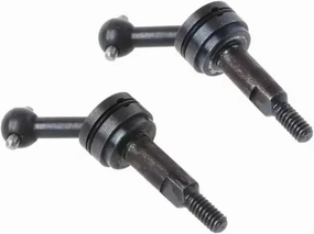 for Wltoys K969 K979 K989 K999 P929 P939 1/28 1pair Metal Front Or Rear CVD for Universal Joint Shaft Transmission RC Upgrade Parts RC Car DIY Parts(Black)