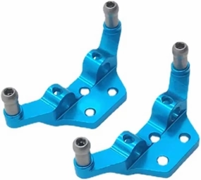 for Wltoys P929 P939 K979 K969 1/28 Metal Shock Absorber Steering Cup CVD for Swing Arm Upgrade Suit RC Car Sare Parts Replacement Use RC Car DIY Parts(Blue)