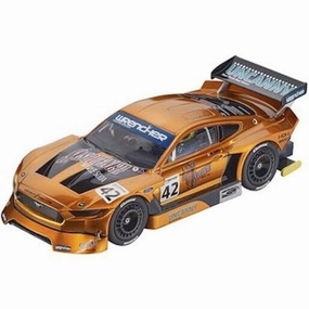 Ford Mustang GTY #42 in Metallic Maple 1:32 Scale Digital Slot Car