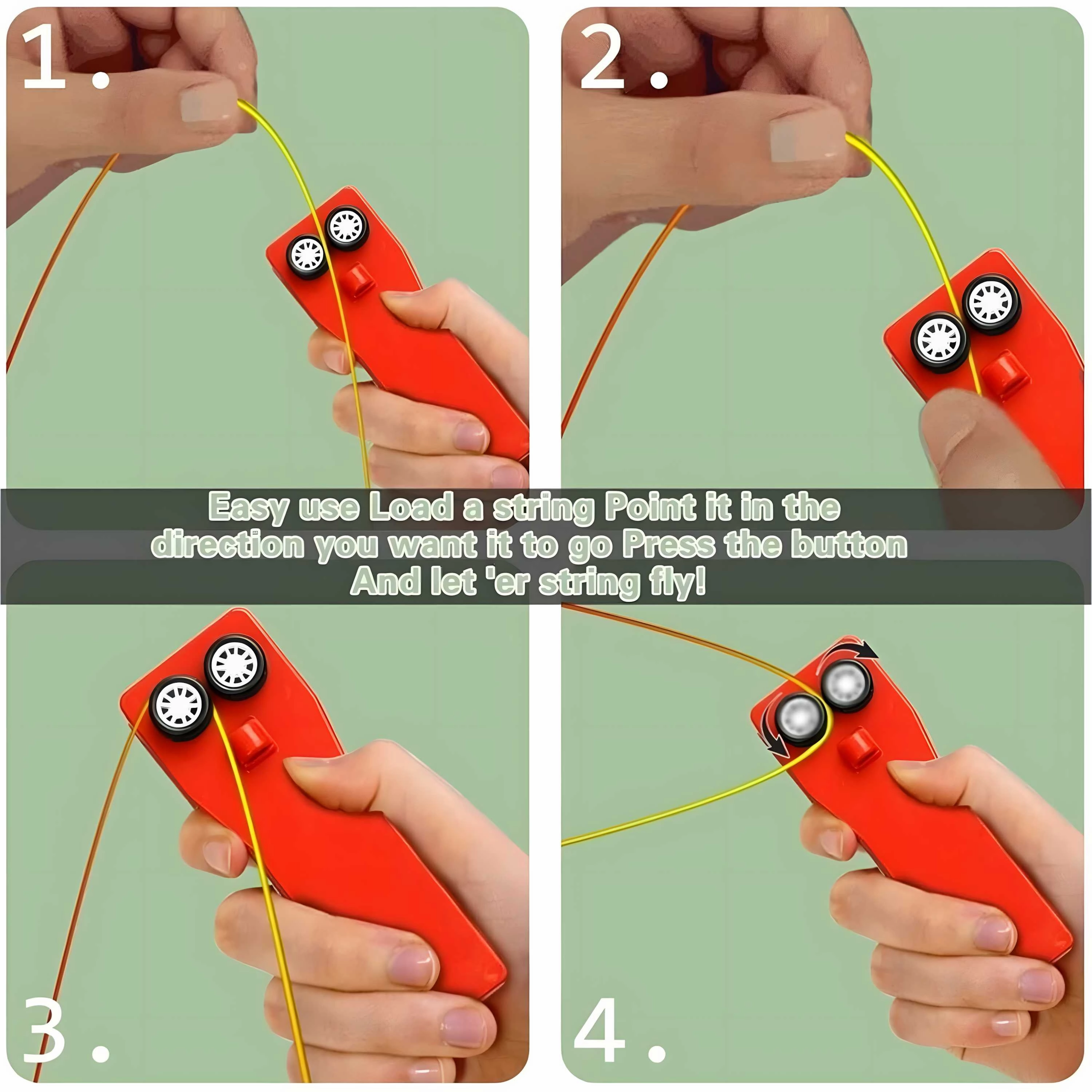 FunFly String Shooter Toy