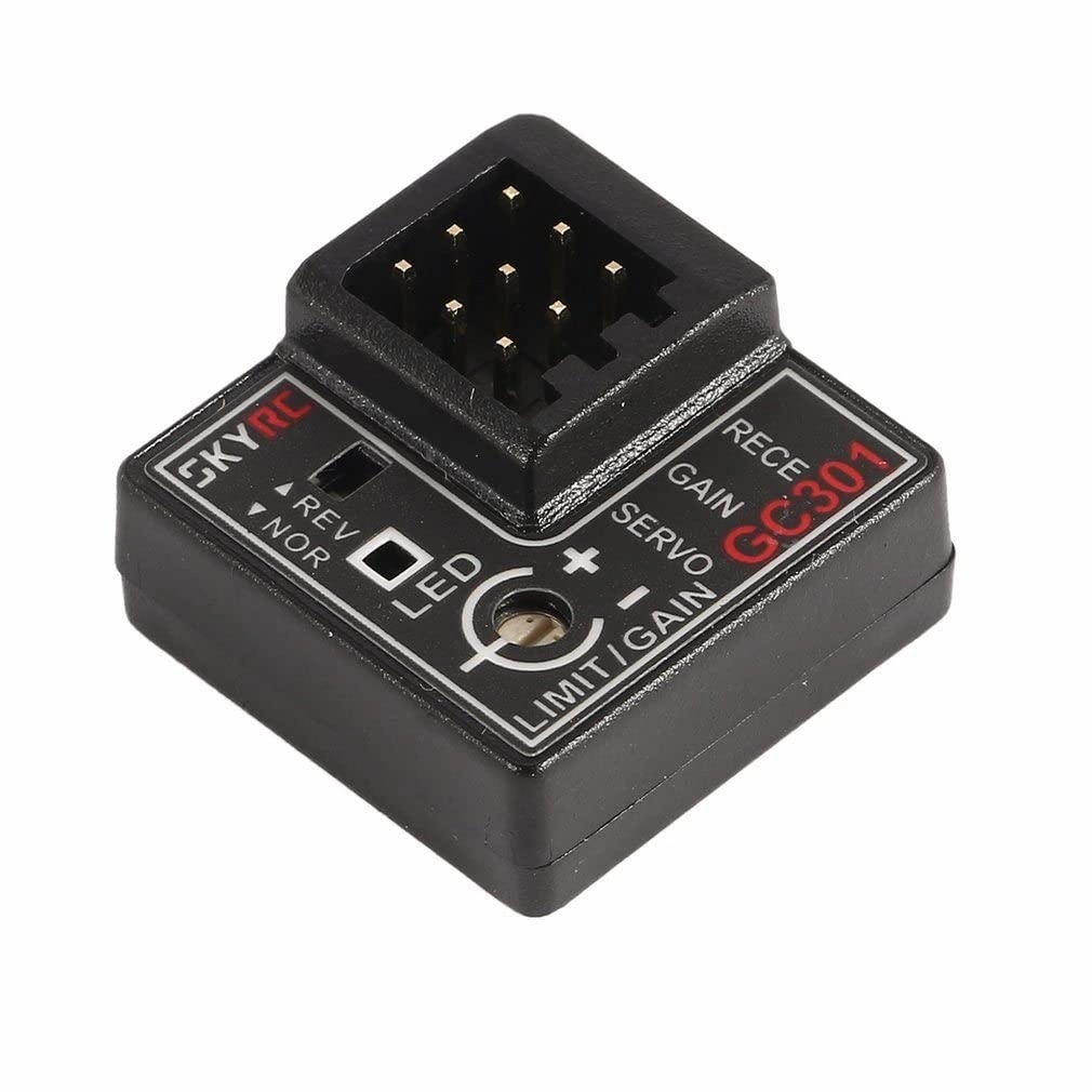 GC301 Mini Gyro Gyroscope for RC Car Drift Racing Car Steering Output Integrated Compact Light-Weight Design RC Parts&Accs