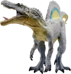 Gemini & Genius Dinosaur Toys for 3 4 5 6 7 Year Old Boys, Spinosaurus with Movable Jaw Dino Action Figure, Cool Birthday Cake Topper, Party Gift, Home Decoration for Kids
