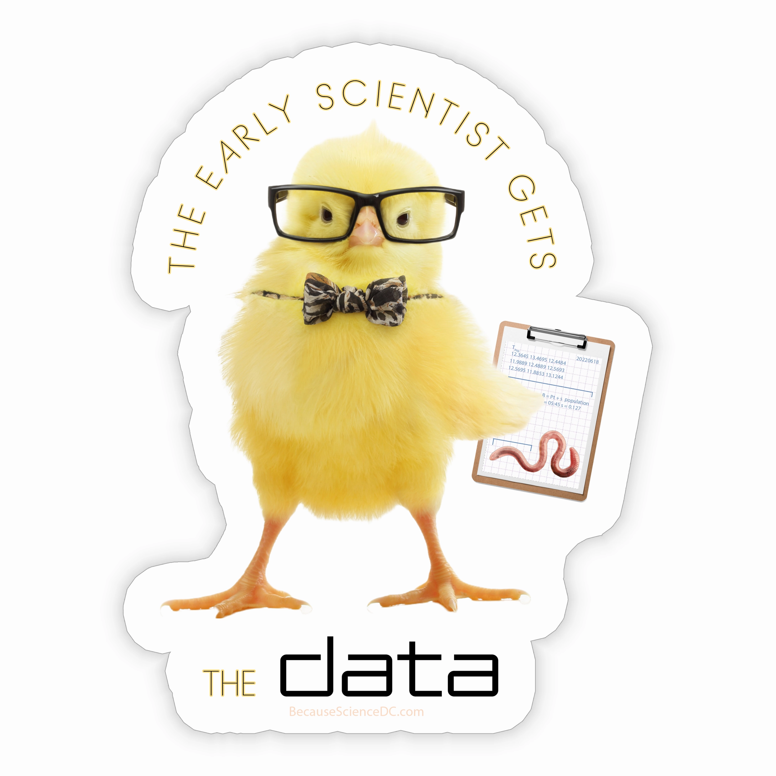 Get the Data - Vinyl Sticker