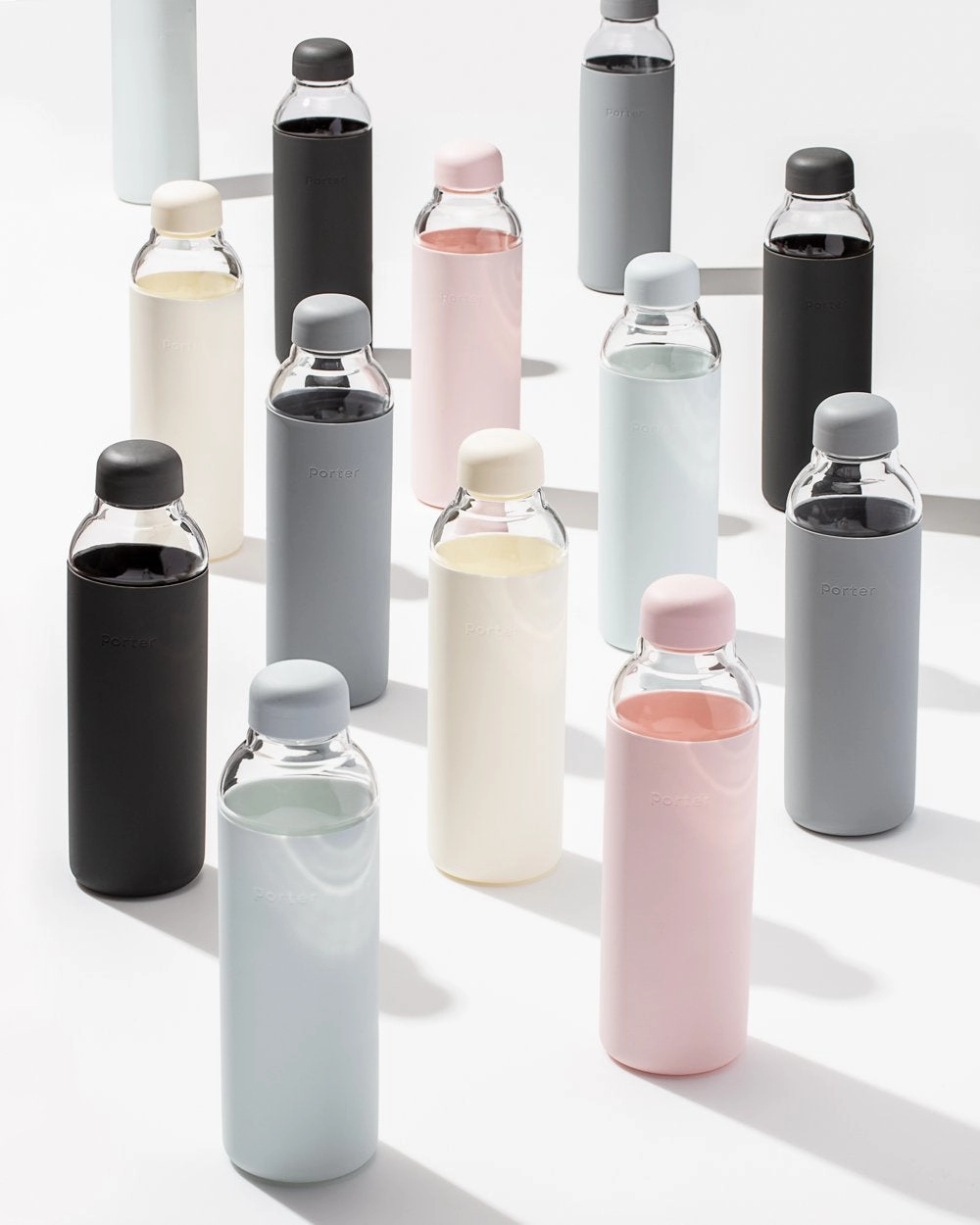 Glass Water Bottle