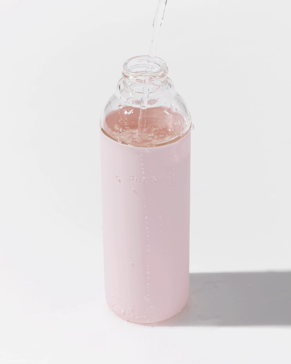 Glass Water Bottle