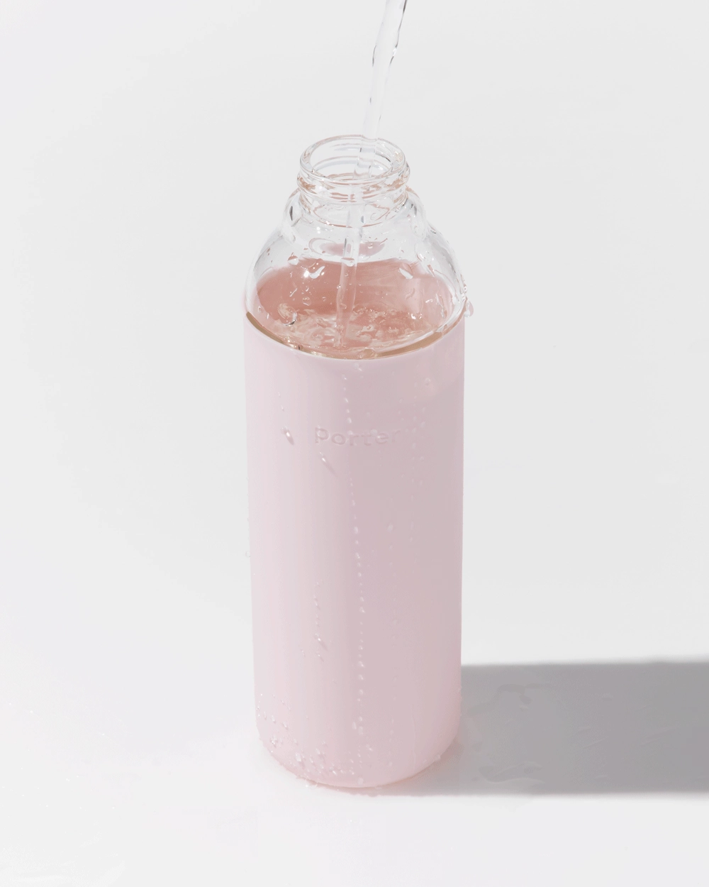 Glass Water Bottle