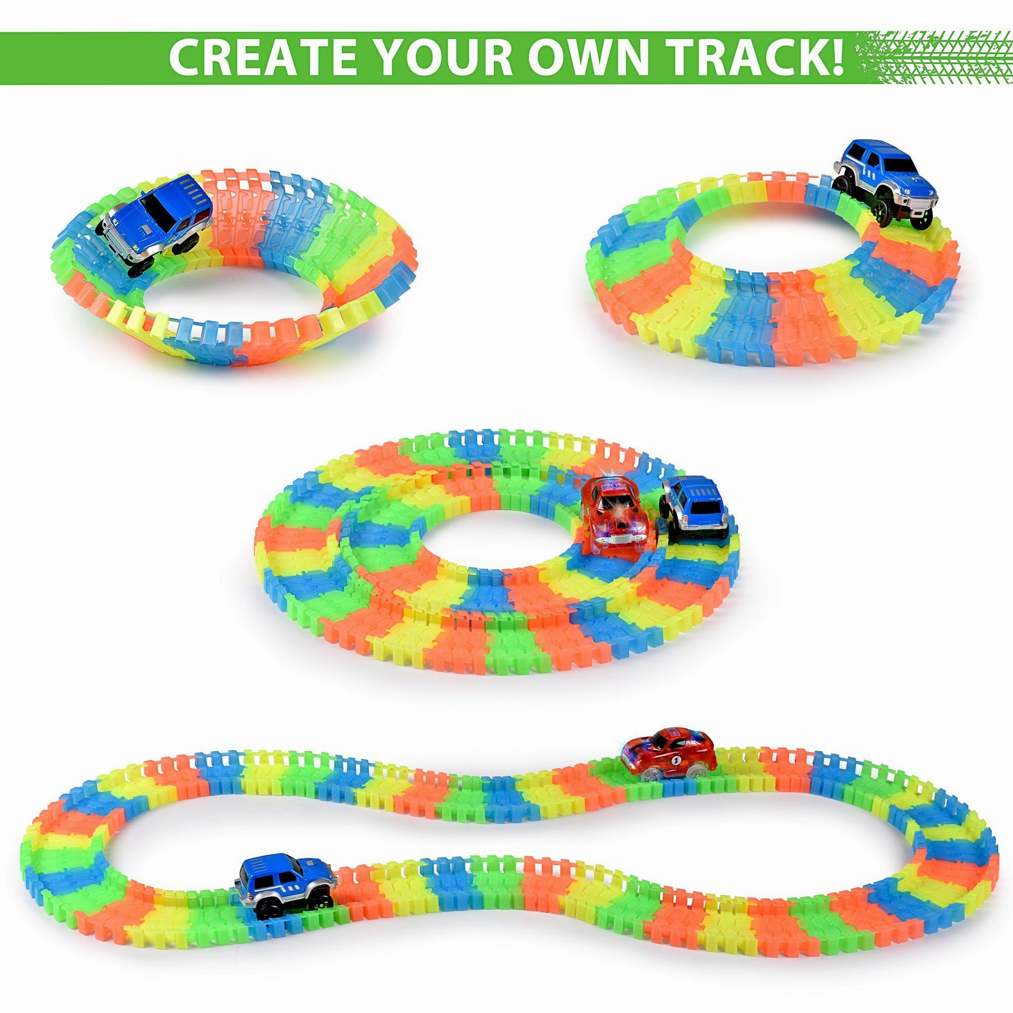 Glow Race Tracks Set