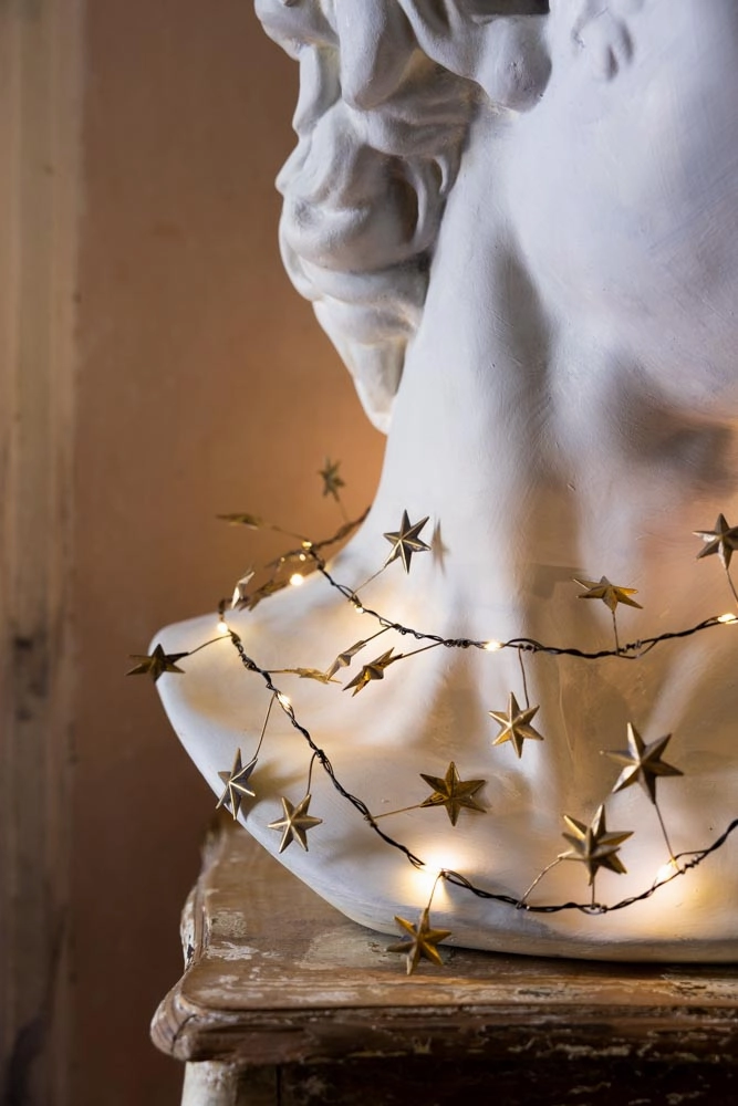 Gold Star Fairy Lights