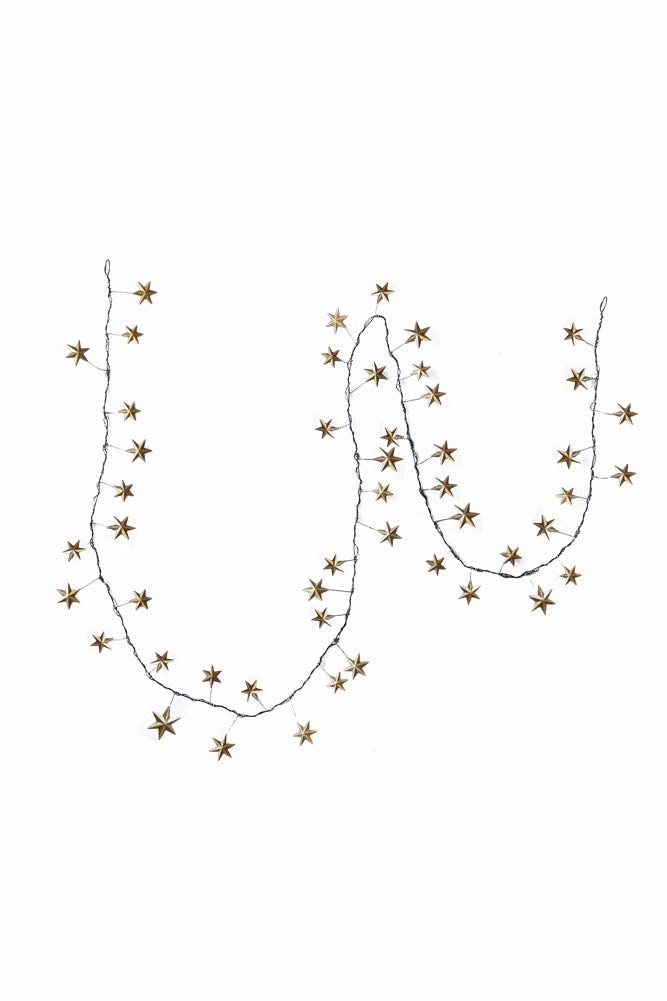 Gold Star Fairy Lights