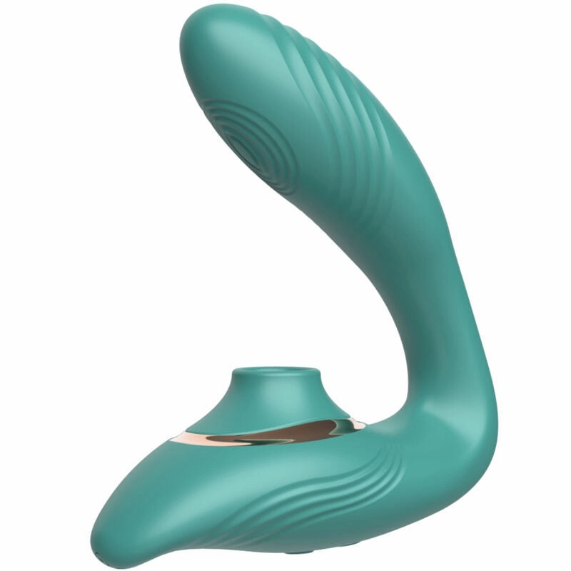 Green Flexible Suctioner & Flutter Toy