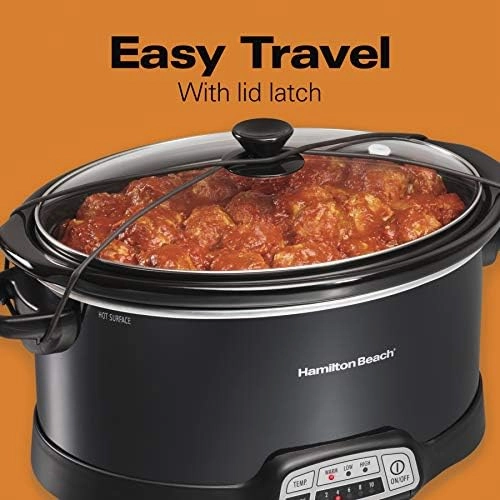Hamilton Beach 10 Quart Slow Cooker   7 Quart Programmable Slow Cooker