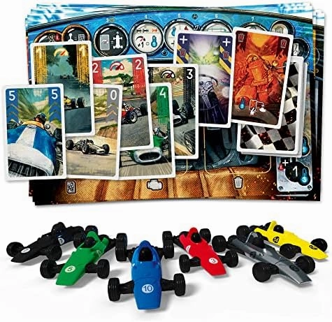 HEAT: Pedal to the Metal Board Game - Intense Car Racing and Strategy Game, Fun Family Game for Kids and Adults, Ages 10 , 1-4 Players, 60 Minute Playtime, Made by Days of Wonder