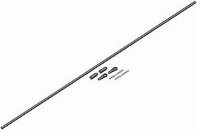Helicopter Tail Part, for ALZRC R42 Helicopter Carbon Fiber Tail Servo Control Linkage Kit Replacement for ALZRC R42 RC Helicopter Accessories Part