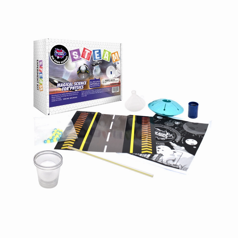 Hello Happy Nina - Big Bang Science STEAM Experiment Kit (Magical Science For Physics)