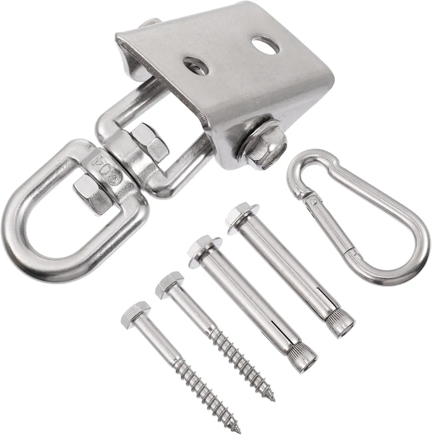 Hemoton 1 Set Durable Suspension Hook for Swing Fitting Heavy Duty Load Bearing Capacity Resistant and Reliable Fixing for Hammocks and Outdoor Use