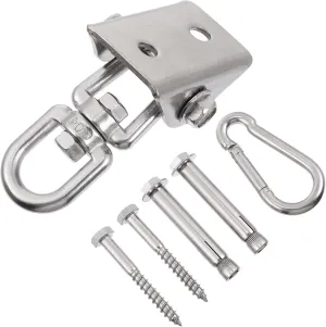 Hemoton 1 Set Durable Suspension Hook for Swing Fitting Heavy Duty Load Bearing Capacity Resistant and Reliable Fixing for Hammocks and Outdoor Use